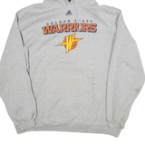 ADIDAS Golden State Warriors Womens Grey Hoodie USA L