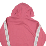 ADIDAS Womens Pink Hoodie UK 4