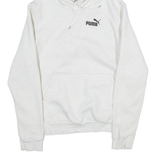 PUMA Womens White Hoodie S