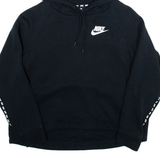 NIKE Womens Black Hoodie L