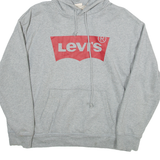 LEVI'S Womens Grey Hoodie S