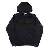 ADIDAS Womens Black Hoodie Full Zip L