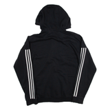 ADIDAS Womens Black Hoodie Full Zip L