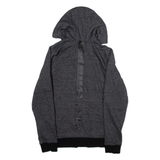 DKNY Womens Grey Hoodie Full Zip S