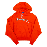 CHAMPION Womens Orange Hoodie XS