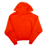 CHAMPION Womens Orange Hoodie XS