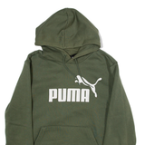 PUMA Womens Green Hoodie S