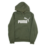 PUMA Womens Green Hoodie S