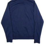 NIKE Womens Blue Hoodie S