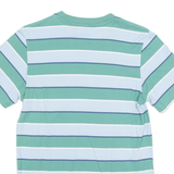 ADIDAS ORIGINALS Striped Mens T-Shirt Blue Crew Neck S