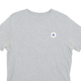 CONVERSE Mens T-Shirt Grey Crew Neck S