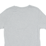 CONVERSE Mens T-Shirt Grey Crew Neck S