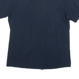 CHAMPION Mens T-Shirt Blue Crew Neck L