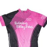 JACK ROO Cycling Full Zip Womens Jersey Pink XL
