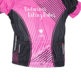JACK ROO Cycling Full Zip Womens Jersey Pink XL