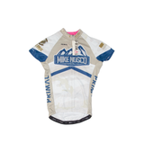 PRIMAL Cycling Full Zip Womens Jersey Cream XS
