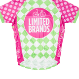 PRIMAL Cycling Mens Jersey Pink 1/2 Zip M