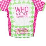 PRIMAL Cycling Mens Jersey Pink 1/2 Zip M