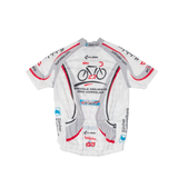 MAX HUERZELER Cycling Full Zip Mens Jersey White M