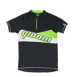 QOM Cycling Mens Jersey Black 1/4 Zip L