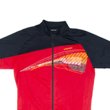 ZIENER Cycling Full Zip Mens Jersey Red XL