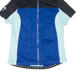 CRIVIT Cycling Full Zip Womens Jersey Blue L