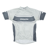 DESCENTE Cycling Mens Jersey Grey 1/2 Zip L