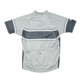 DESCENTE Cycling Mens Jersey Grey 1/2 Zip L