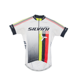 SILVINI Cycling Full Zip Womens Jersey White S