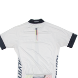 SILVINI Cycling Full Zip Womens Jersey White S