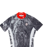 TOMAHAWK Cycling Full Zip Mens Jersey Grey XS