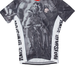 TOMAHAWK Cycling Full Zip Mens Jersey Grey XS