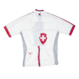 SUGO Cycling Mens Jersey White 1/2 Zip S