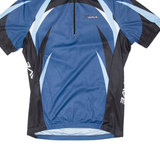 XWAVE Cycling Mens Jersey Blue 1/4 Zip M
