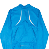 CRIVIT Cycling Mens Jersey Blue Long Sleeve 1/2 Zip M