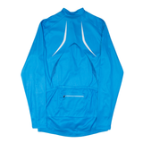 CRIVIT Cycling Mens Jersey Blue Long Sleeve 1/2 Zip M