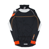 QLOOM Cycling Full Zip Mens Jersey Black Long Sleeve M