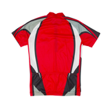 LOFFLER Cycling Mens Jersey Red 1/4 Zip S