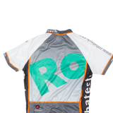 PACTIMO Cycling Full Zip Mens Jersey White S