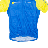 OWAYO Cycling Full Zip Mens Jersey Blue M