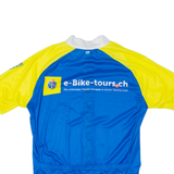 OWAYO Cycling Full Zip Mens Jersey Blue M