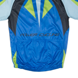 CRANE Cycling Full Zip Mens Jersey Blue 2XL