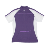 LOFFLER Cycling Womens Jersey Purple 1/4 Zip S