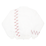 LA BASILESE Hidden Hood Womens Track Jacket White M