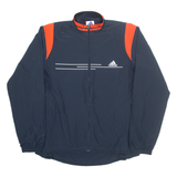 ADIDAS Mens Windbreaker Jacket Black M