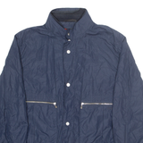 VERSACE Womens Coach Jacket Blue M