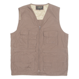 BRUGI Mens Waistcoat Brown M