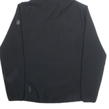 JACK WOLFSKIN Mens Rain Coat Black Hooded M