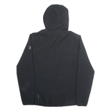 JACK WOLFSKIN Mens Rain Coat Black Hooded M