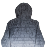 ELLESSE Mens Puffer Coat Grey Hooded S